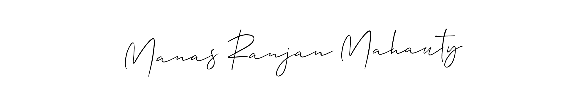 Also we have Manas Ranjan Mahauty name is the best signature style. Create professional handwritten signature collection using Allison_Script autograph style. Manas Ranjan Mahauty signature style 2 images and pictures png