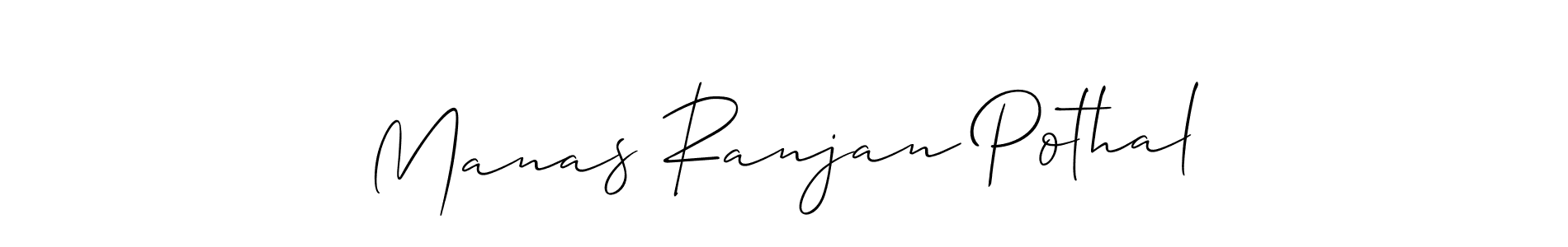 Similarly Allison_Script is the best handwritten signature design. Signature creator online .You can use it as an online autograph creator for name Manas Ranjan Pothal. Manas Ranjan Pothal signature style 2 images and pictures png