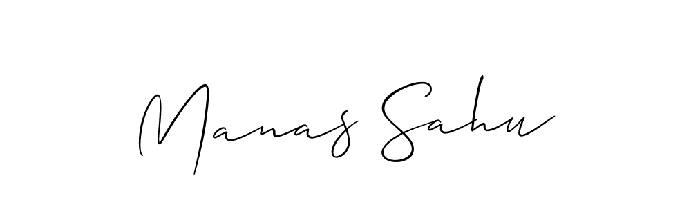 The best way (Allison_Script) to make a short signature is to pick only two or three words in your name. The name Manas Sahu include a total of six letters. For converting this name. Manas Sahu signature style 2 images and pictures png