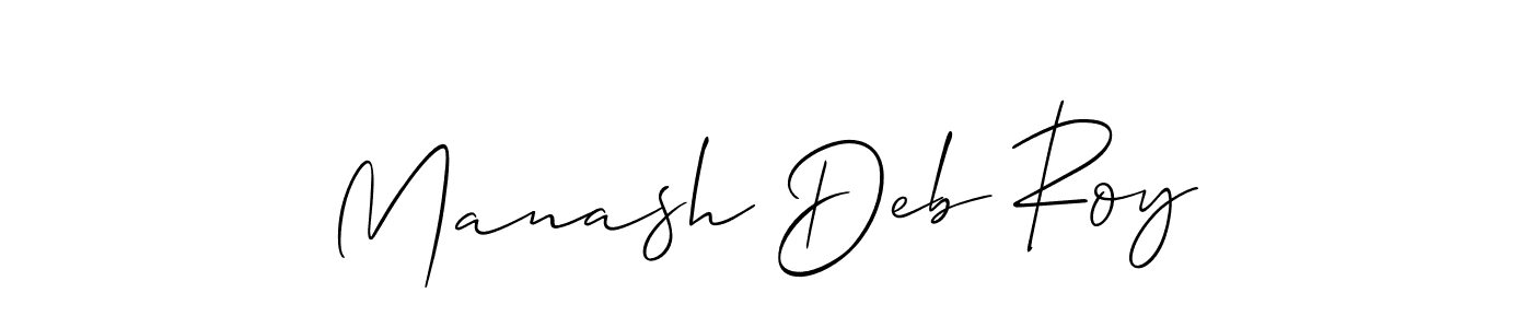 Best and Professional Signature Style for Manash Deb Roy. Allison_Script Best Signature Style Collection. Manash Deb Roy signature style 2 images and pictures png