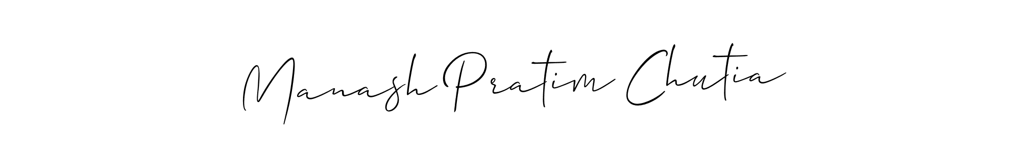 It looks lik you need a new signature style for name Manash Pratim Chutia. Design unique handwritten (Allison_Script) signature with our free signature maker in just a few clicks. Manash Pratim Chutia signature style 2 images and pictures png