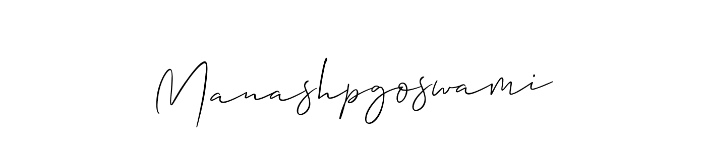 if you are searching for the best signature style for your name Manashpgoswami. so please give up your signature search. here we have designed multiple signature styles  using Allison_Script. Manashpgoswami signature style 2 images and pictures png