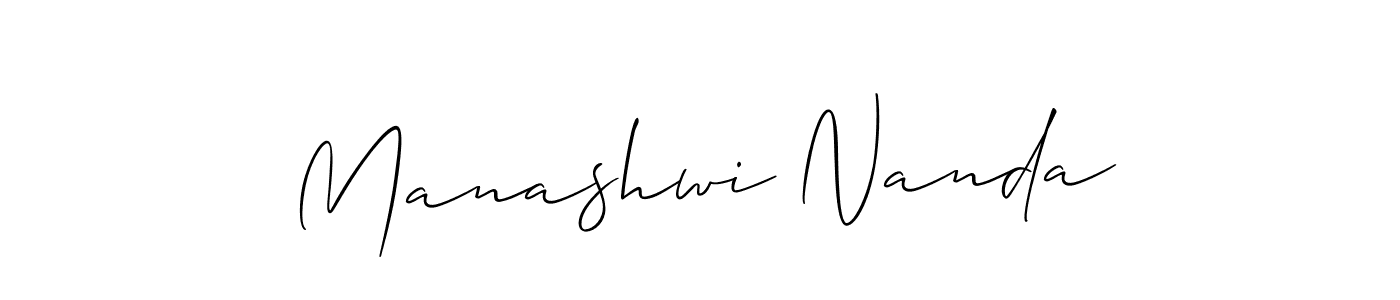 Best and Professional Signature Style for Manashwi Nanda. Allison_Script Best Signature Style Collection. Manashwi Nanda signature style 2 images and pictures png
