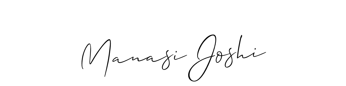 Make a beautiful signature design for name Manasi Joshi. Use this online signature maker to create a handwritten signature for free. Manasi Joshi signature style 2 images and pictures png