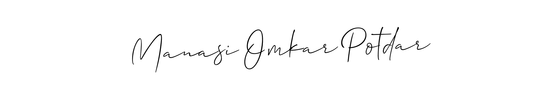 You can use this online signature creator to create a handwritten signature for the name Manasi Omkar Potdar. This is the best online autograph maker. Manasi Omkar Potdar signature style 2 images and pictures png