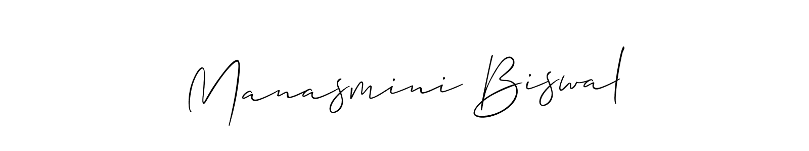 Here are the top 10 professional signature styles for the name Manasmini Biswal. These are the best autograph styles you can use for your name. Manasmini Biswal signature style 2 images and pictures png