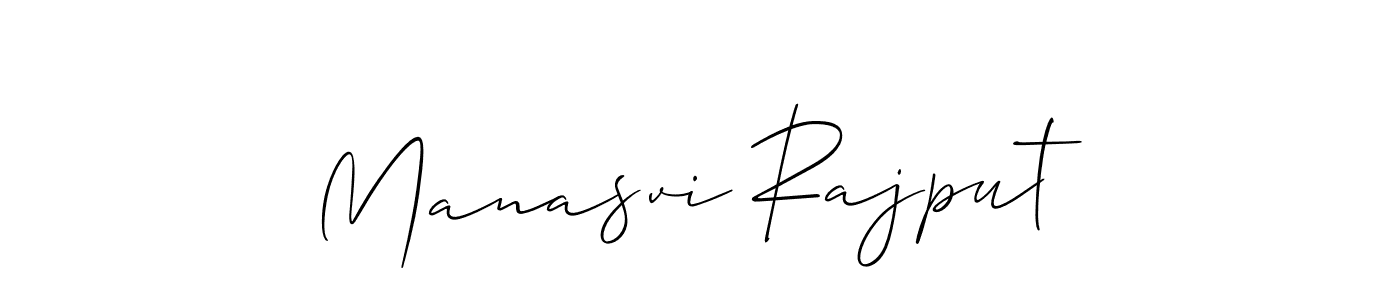 It looks lik you need a new signature style for name Manasvi Rajput. Design unique handwritten (Allison_Script) signature with our free signature maker in just a few clicks. Manasvi Rajput signature style 2 images and pictures png