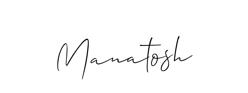 Similarly Allison_Script is the best handwritten signature design. Signature creator online .You can use it as an online autograph creator for name Manatosh. Manatosh signature style 2 images and pictures png