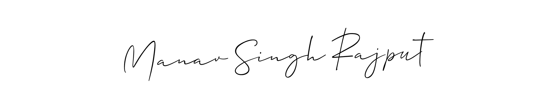 It looks lik you need a new signature style for name Manav Singh Rajput. Design unique handwritten (Allison_Script) signature with our free signature maker in just a few clicks. Manav Singh Rajput signature style 2 images and pictures png