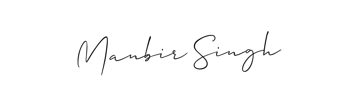 It looks lik you need a new signature style for name Manbir Singh. Design unique handwritten (Allison_Script) signature with our free signature maker in just a few clicks. Manbir Singh signature style 2 images and pictures png