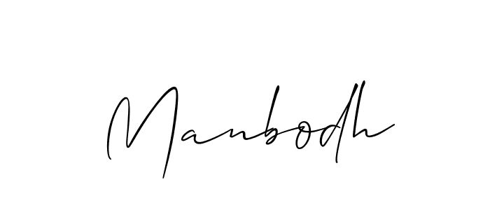 Best and Professional Signature Style for Manbodh. Allison_Script Best Signature Style Collection. Manbodh signature style 2 images and pictures png