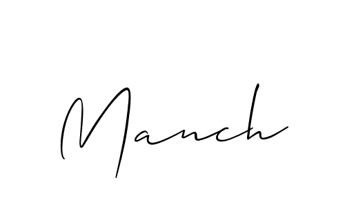 Best and Professional Signature Style for Manch. Allison_Script Best Signature Style Collection. Manch signature style 2 images and pictures png