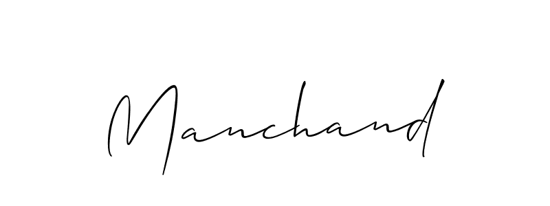 It looks lik you need a new signature style for name Manchand. Design unique handwritten (Allison_Script) signature with our free signature maker in just a few clicks. Manchand signature style 2 images and pictures png