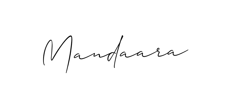 You can use this online signature creator to create a handwritten signature for the name Mandaara. This is the best online autograph maker. Mandaara signature style 2 images and pictures png