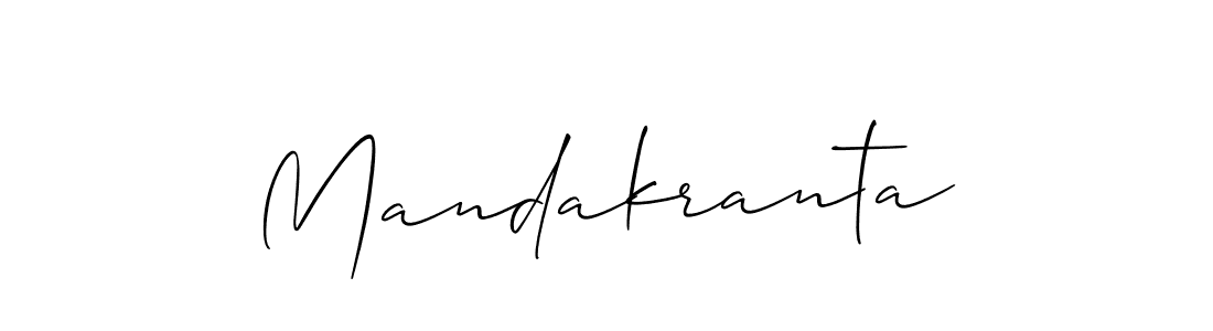 Also You can easily find your signature by using the search form. We will create Mandakranta name handwritten signature images for you free of cost using Allison_Script sign style. Mandakranta signature style 2 images and pictures png