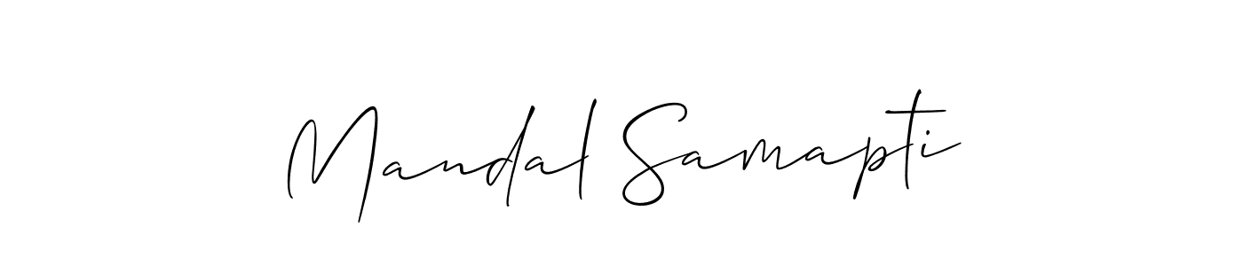 You can use this online signature creator to create a handwritten signature for the name Mandal Samapti. This is the best online autograph maker. Mandal Samapti signature style 2 images and pictures png
