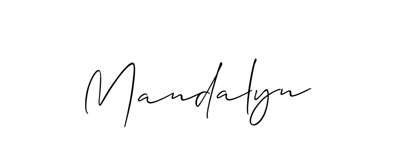 Also You can easily find your signature by using the search form. We will create Mandalyn name handwritten signature images for you free of cost using Allison_Script sign style. Mandalyn signature style 2 images and pictures png