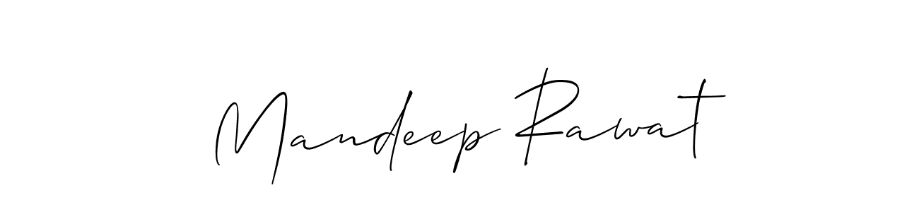 Similarly Allison_Script is the best handwritten signature design. Signature creator online .You can use it as an online autograph creator for name Mandeep Rawat. Mandeep Rawat signature style 2 images and pictures png