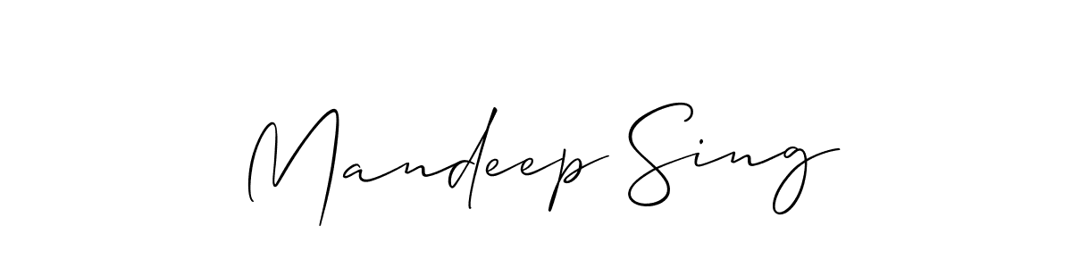 Once you've used our free online signature maker to create your best signature Allison_Script style, it's time to enjoy all of the benefits that Mandeep Sing name signing documents. Mandeep Sing signature style 2 images and pictures png