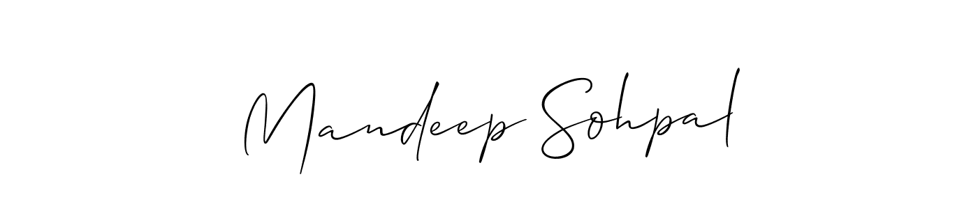 You should practise on your own different ways (Allison_Script) to write your name (Mandeep Sohpal) in signature. don't let someone else do it for you. Mandeep Sohpal signature style 2 images and pictures png