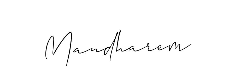 Also You can easily find your signature by using the search form. We will create Mandharem name handwritten signature images for you free of cost using Allison_Script sign style. Mandharem signature style 2 images and pictures png