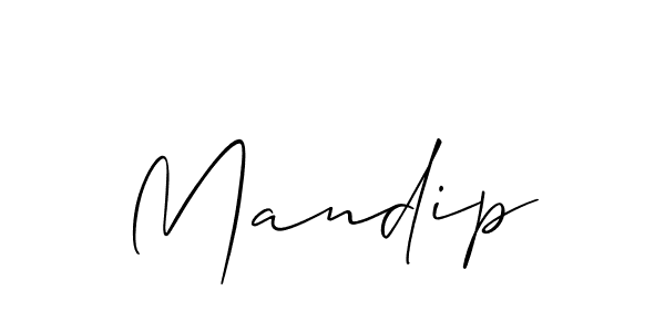 Once you've used our free online signature maker to create your best signature Allison_Script style, it's time to enjoy all of the benefits that Mandip name signing documents. Mandip signature style 2 images and pictures png