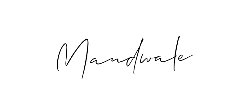 Similarly Allison_Script is the best handwritten signature design. Signature creator online .You can use it as an online autograph creator for name Mandwale. Mandwale signature style 2 images and pictures png