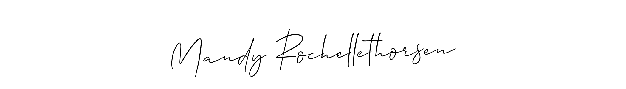 How to Draw Mandy Rochellethorsen signature style? Allison_Script is a latest design signature styles for name Mandy Rochellethorsen. Mandy Rochellethorsen signature style 2 images and pictures png