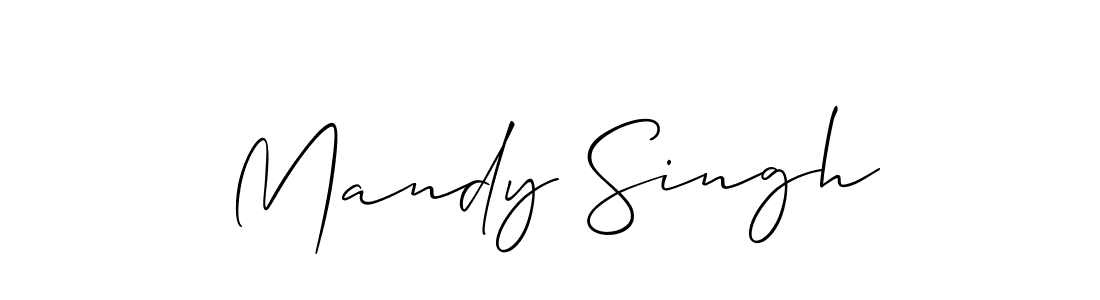 Make a beautiful signature design for name Mandy Singh. Use this online signature maker to create a handwritten signature for free. Mandy Singh signature style 2 images and pictures png