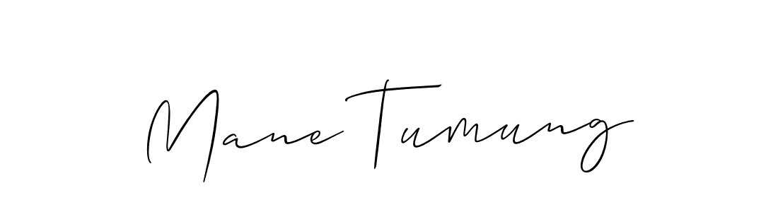 Also You can easily find your signature by using the search form. We will create Mane Tumung name handwritten signature images for you free of cost using Allison_Script sign style. Mane Tumung signature style 2 images and pictures png