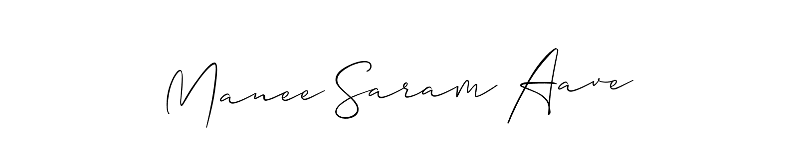 You can use this online signature creator to create a handwritten signature for the name Manee Saram Aave. This is the best online autograph maker. Manee Saram Aave signature style 2 images and pictures png