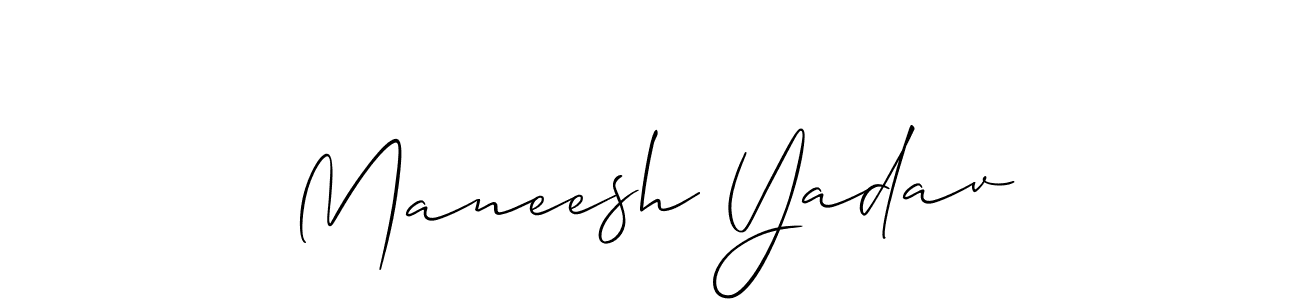 Here are the top 10 professional signature styles for the name Maneesh Yadav. These are the best autograph styles you can use for your name. Maneesh Yadav signature style 2 images and pictures png