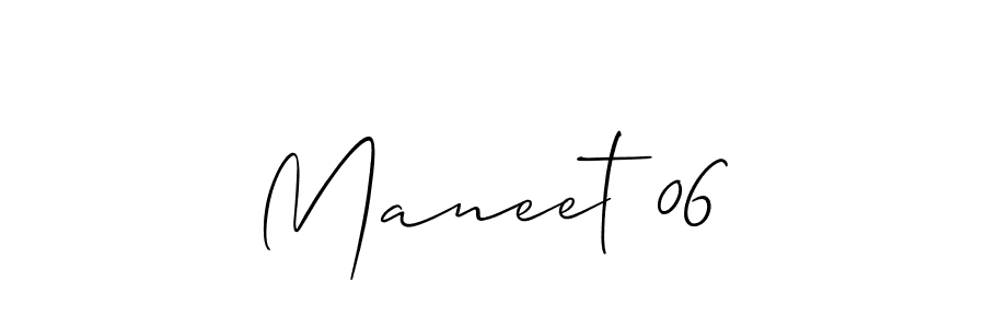 You can use this online signature creator to create a handwritten signature for the name Maneet 06. This is the best online autograph maker. Maneet 06 signature style 2 images and pictures png