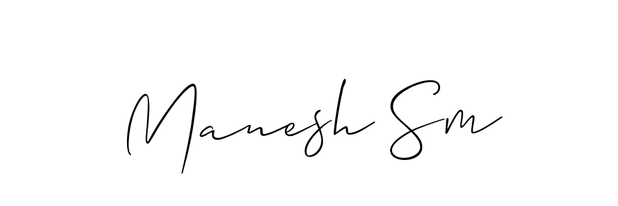 Check out images of Autograph of Manesh Sm name. Actor Manesh Sm Signature Style. Allison_Script is a professional sign style online. Manesh Sm signature style 2 images and pictures png
