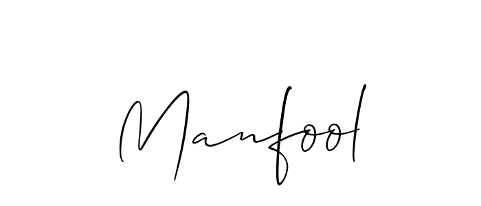 It looks lik you need a new signature style for name Manfool. Design unique handwritten (Allison_Script) signature with our free signature maker in just a few clicks. Manfool signature style 2 images and pictures png