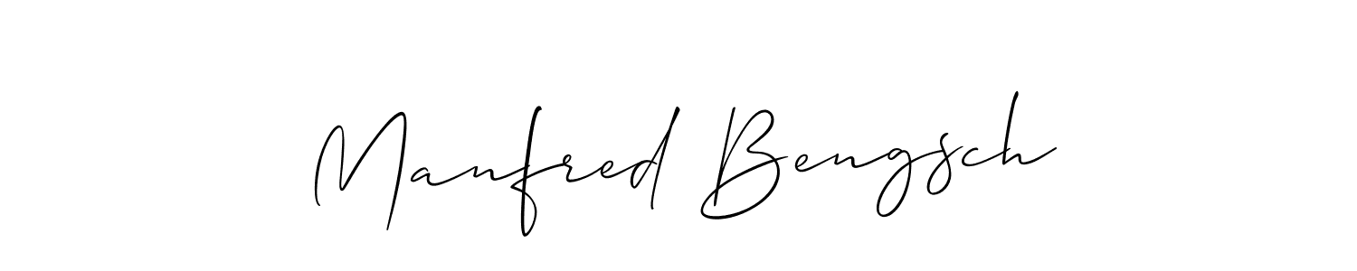 It looks lik you need a new signature style for name Manfred Bengsch. Design unique handwritten (Allison_Script) signature with our free signature maker in just a few clicks. Manfred Bengsch signature style 2 images and pictures png