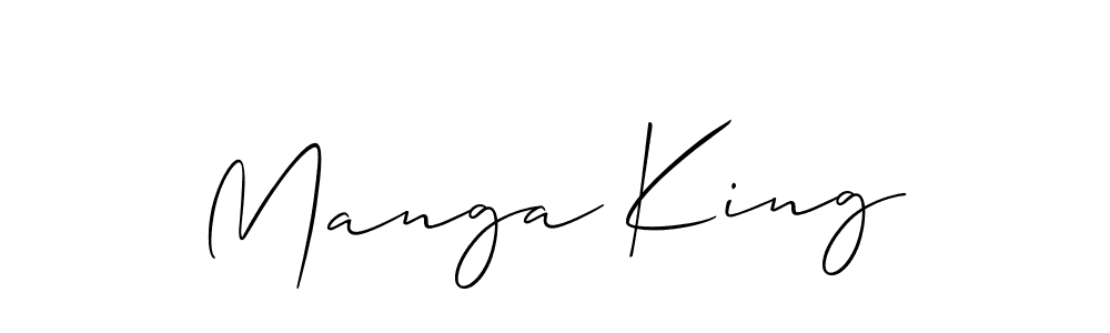 Best and Professional Signature Style for Manga King. Allison_Script Best Signature Style Collection. Manga King signature style 2 images and pictures png