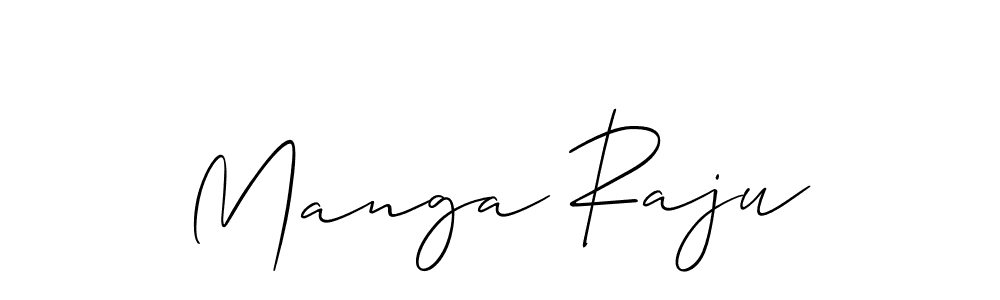 Manga Raju stylish signature style. Best Handwritten Sign (Allison_Script) for my name. Handwritten Signature Collection Ideas for my name Manga Raju. Manga Raju signature style 2 images and pictures png