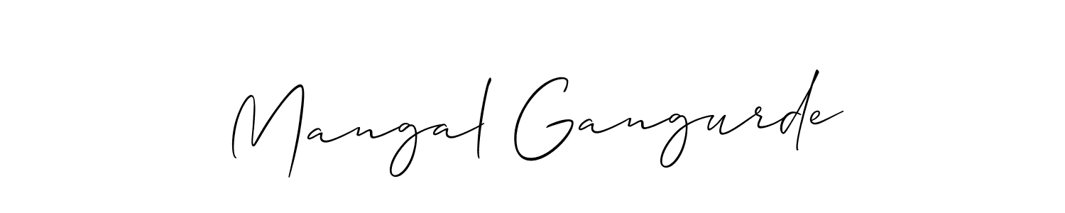 Check out images of Autograph of Mangal Gangurde name. Actor Mangal Gangurde Signature Style. Allison_Script is a professional sign style online. Mangal Gangurde signature style 2 images and pictures png