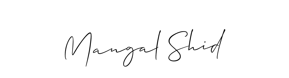 Best and Professional Signature Style for Mangal Shid. Allison_Script Best Signature Style Collection. Mangal Shid signature style 2 images and pictures png