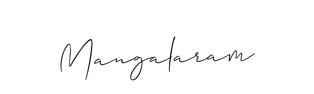 Similarly Allison_Script is the best handwritten signature design. Signature creator online .You can use it as an online autograph creator for name Mangalaram. Mangalaram signature style 2 images and pictures png