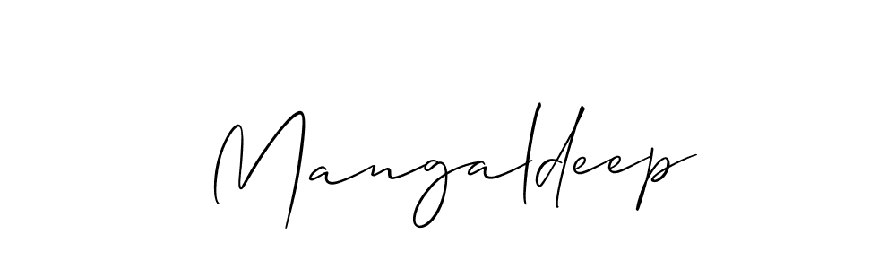 Mangaldeep stylish signature style. Best Handwritten Sign (Allison_Script) for my name. Handwritten Signature Collection Ideas for my name Mangaldeep. Mangaldeep signature style 2 images and pictures png