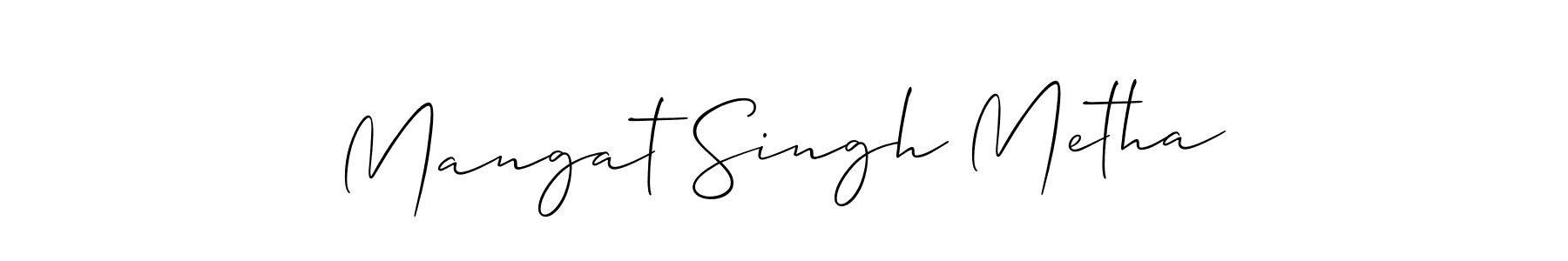 Here are the top 10 professional signature styles for the name Mangat Singh Metha. These are the best autograph styles you can use for your name. Mangat Singh Metha signature style 2 images and pictures png