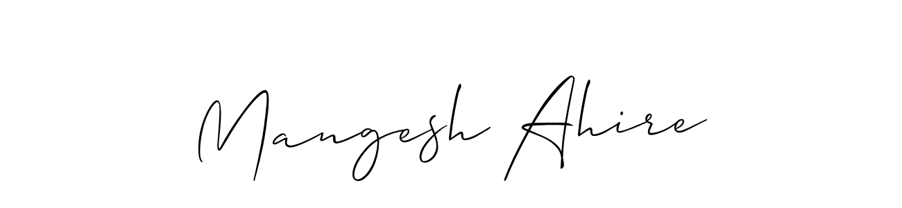 Check out images of Autograph of Mangesh Ahire name. Actor Mangesh Ahire Signature Style. Allison_Script is a professional sign style online. Mangesh Ahire signature style 2 images and pictures png