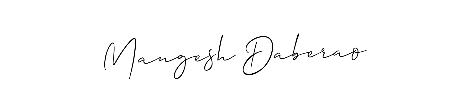 Check out images of Autograph of Mangesh Daberao name. Actor Mangesh Daberao Signature Style. Allison_Script is a professional sign style online. Mangesh Daberao signature style 2 images and pictures png