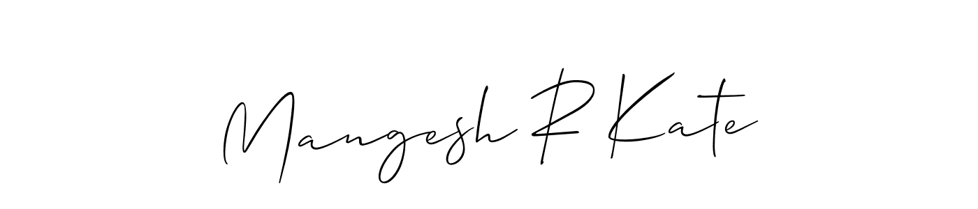 if you are searching for the best signature style for your name Mangesh R Kate. so please give up your signature search. here we have designed multiple signature styles  using Allison_Script. Mangesh R Kate signature style 2 images and pictures png