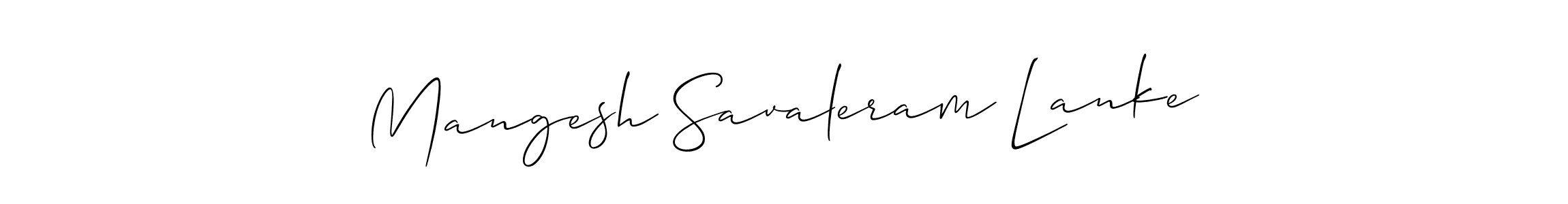 Best and Professional Signature Style for Mangesh Savaleram Lanke. Allison_Script Best Signature Style Collection. Mangesh Savaleram Lanke signature style 2 images and pictures png