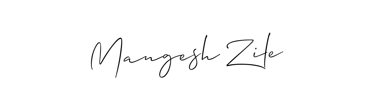 Similarly Allison_Script is the best handwritten signature design. Signature creator online .You can use it as an online autograph creator for name Mangesh Zile. Mangesh Zile signature style 2 images and pictures png