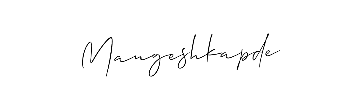 Best and Professional Signature Style for Mangeshkapde. Allison_Script Best Signature Style Collection. Mangeshkapde signature style 2 images and pictures png