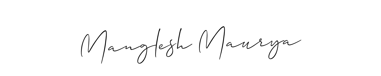 See photos of Manglesh Maurya official signature by Spectra . Check more albums & portfolios. Read reviews & check more about Allison_Script font. Manglesh Maurya signature style 2 images and pictures png